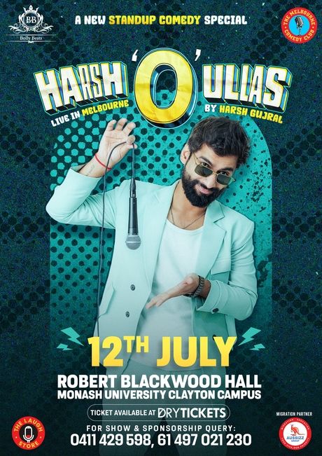 Harsh 'O' Ullas by Harsh Gujral Live In Melbourne